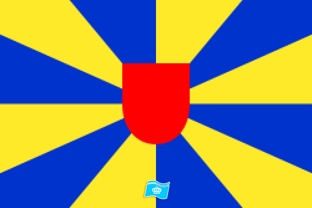 Vlag Provincie West-Vlaanderen 70x100 cm