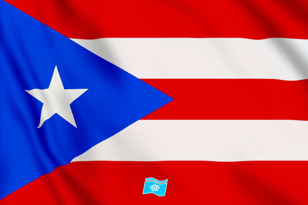 Vlag Puerto Rico 100x70