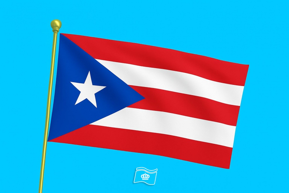 Vlag Puerto Rico 120x180 cm