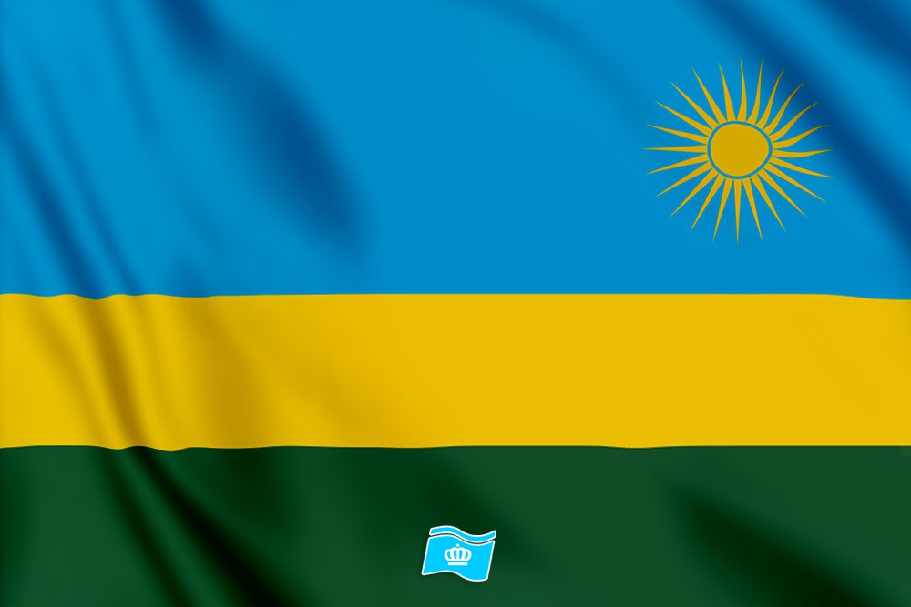 vlag Rwanda 100x70