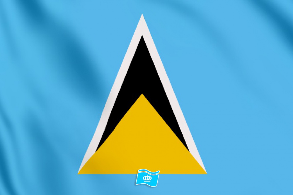 Vlag Saint Lucia 100x70