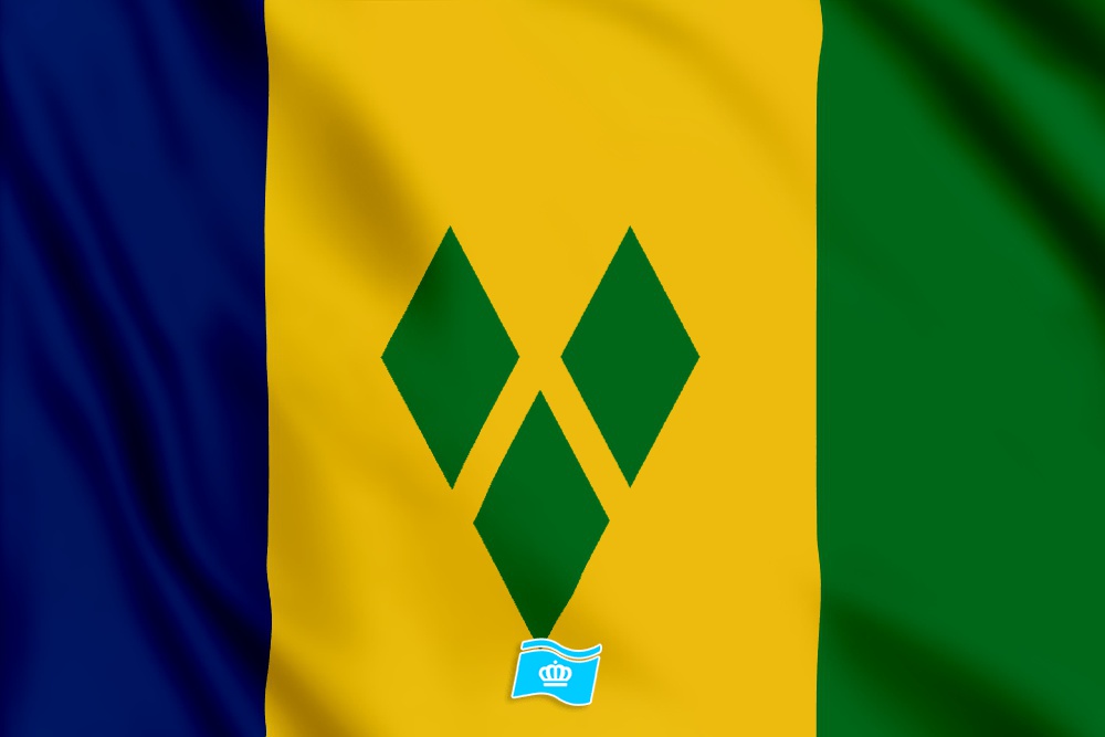 Vlag Saint Vincent en de Grenadines 100x70
