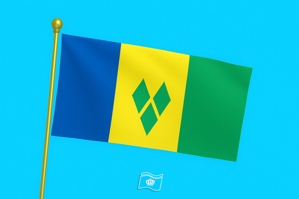 Vlag Saint Vincent en de Grenadines 300x450 cm
