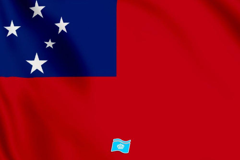 Vlag Samoa 100x70