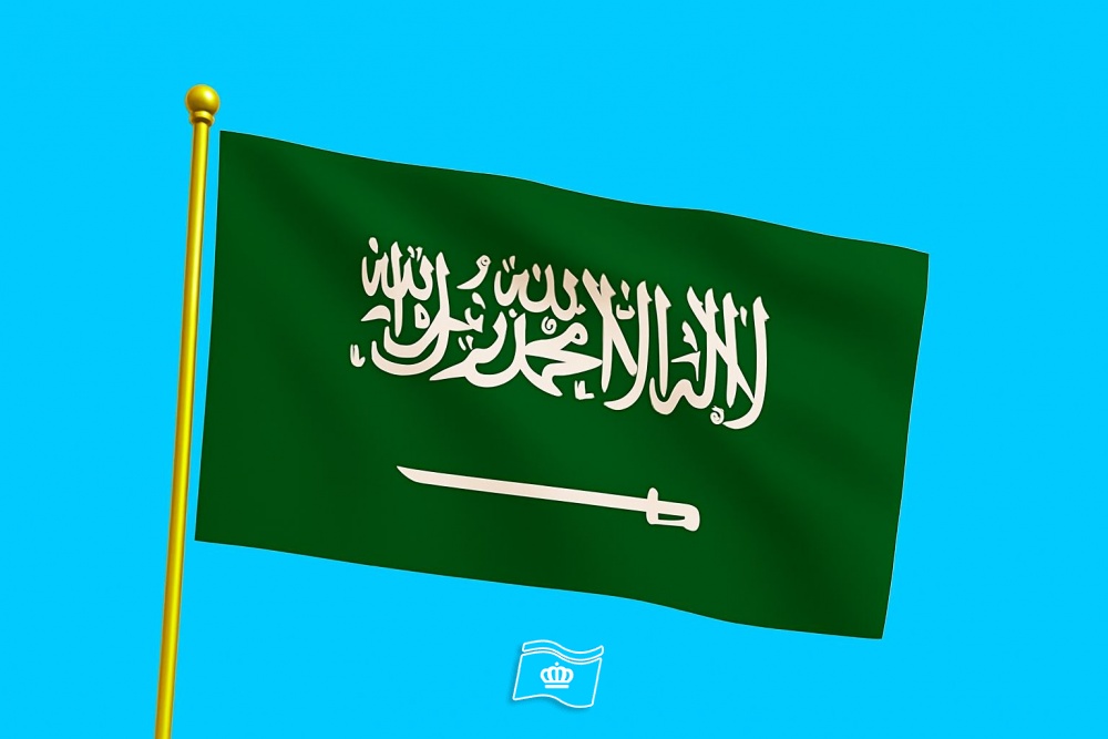 Vlag Saoedi-Arabië 020x030 cm