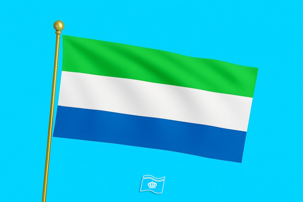 Vlag Sierra Leone 120x180 cm