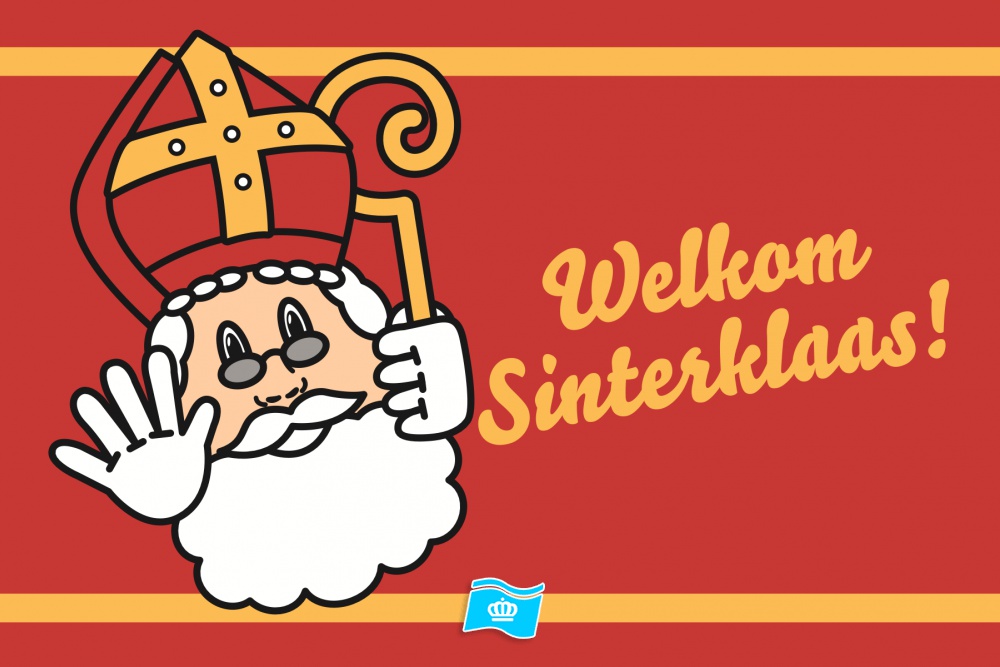 Vlag Sinterklaas versie 001 070x100 cm