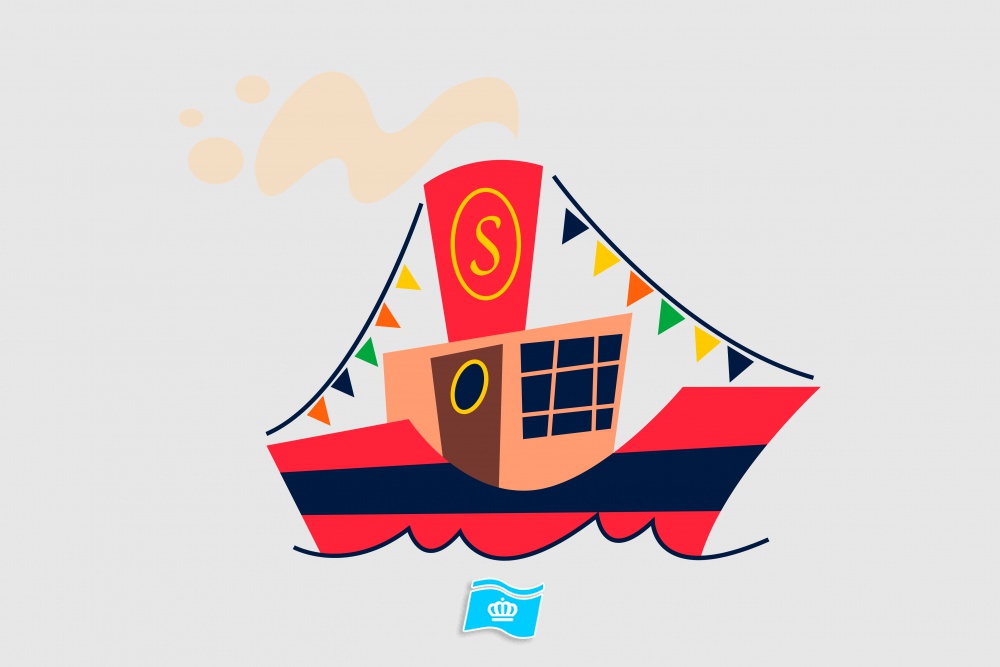 Vlag Sinterklaas versie 003 100x150 cm