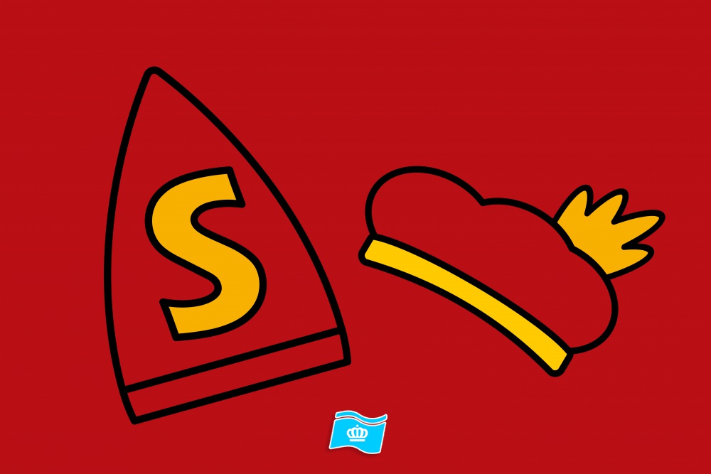 Vlag Sinterklaas versie 004 100x150 cm
