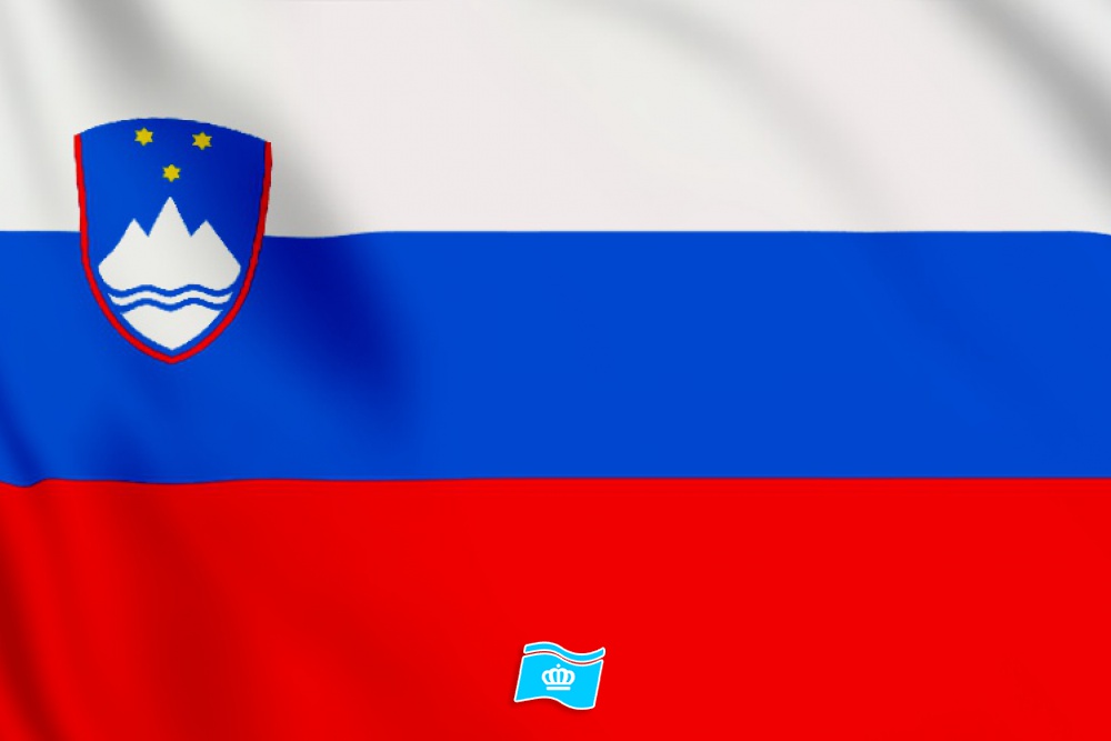 vlag Slovenie 100x70