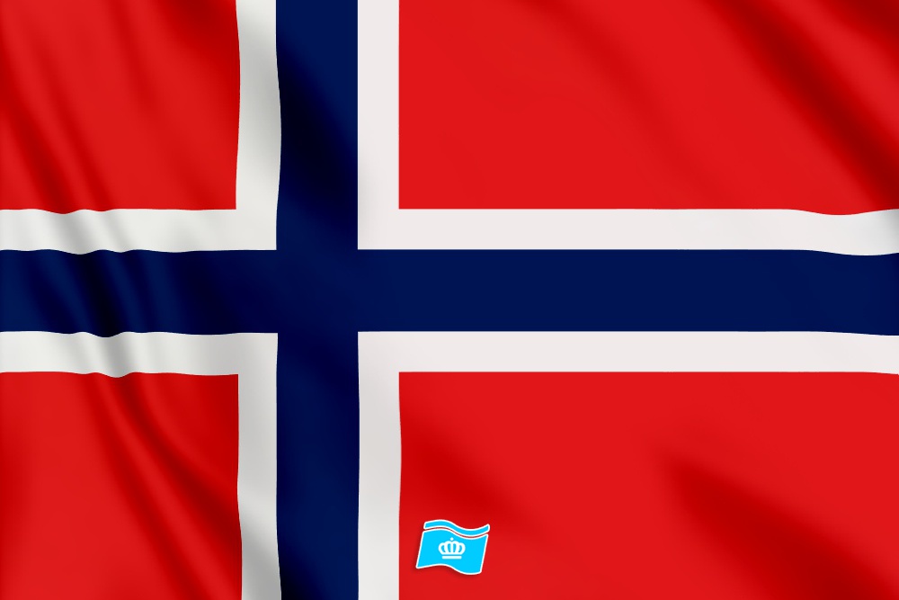 vlag Spitsbergen 100x70