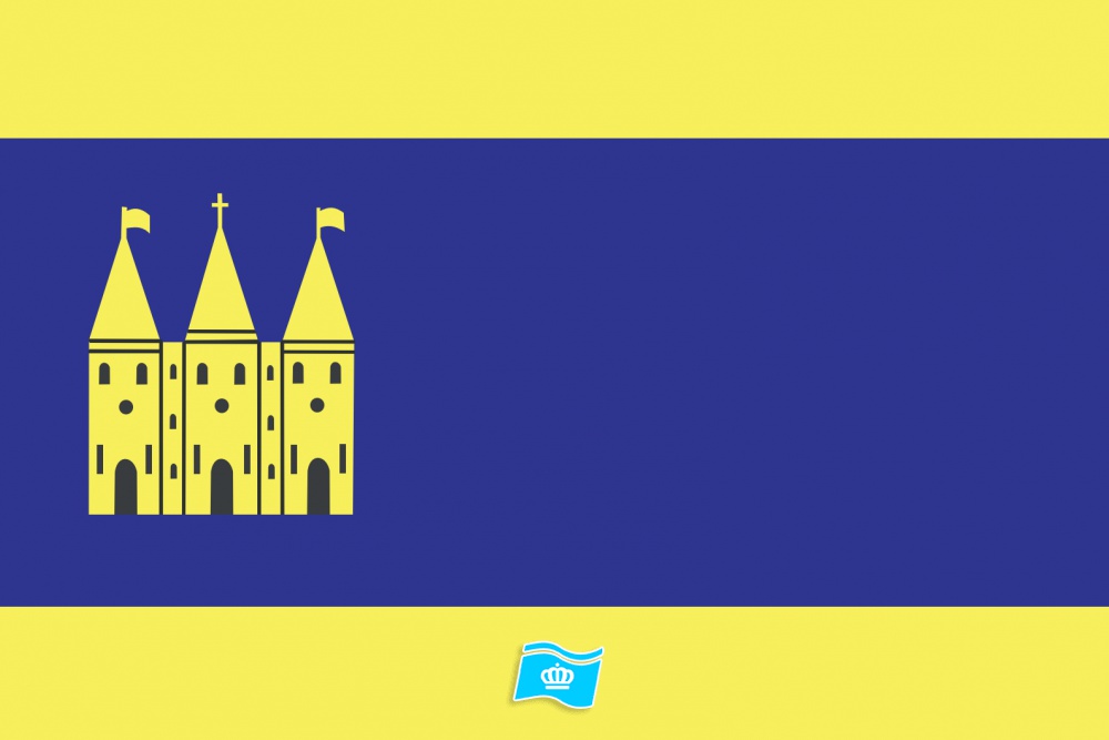 Vlag Staphorst 70x100 cm