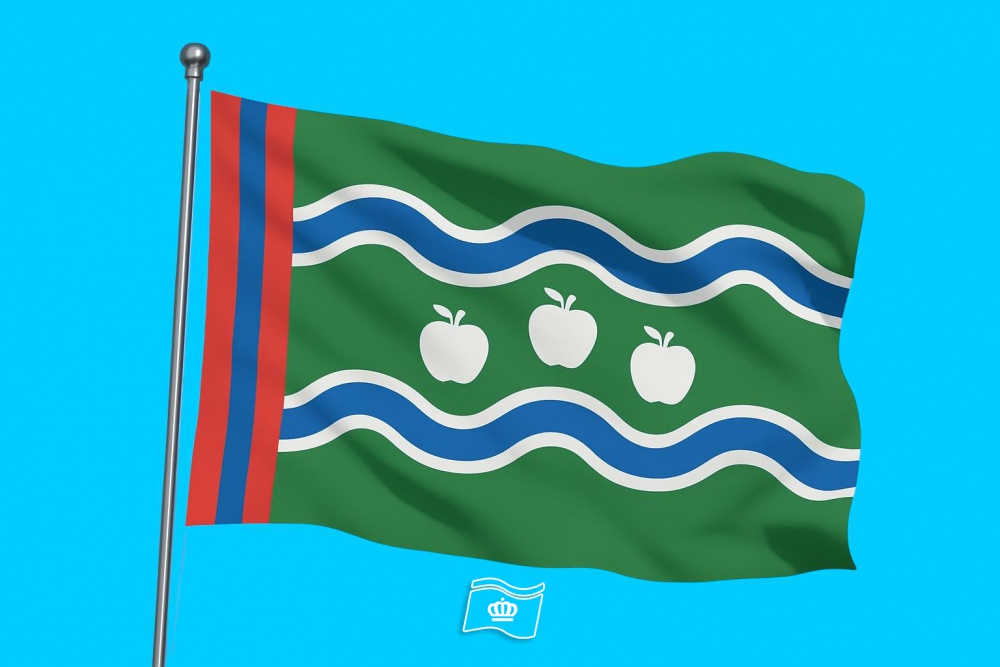 Vlag streek Betuwe 225x350 cm