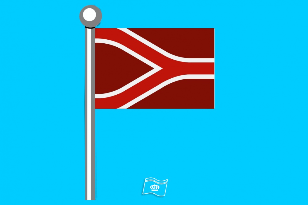 Vlag streek Liemers 010x015 cm