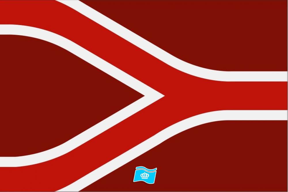 Vlag streek Liemers 020x030 cm