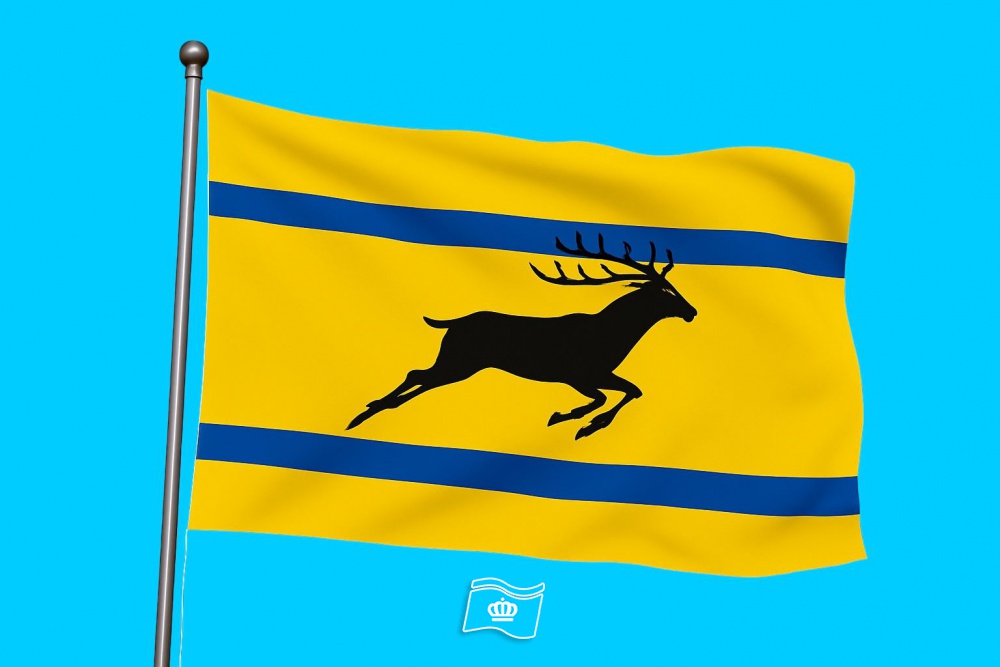 Vlag streek Veluwe 020x030 cm