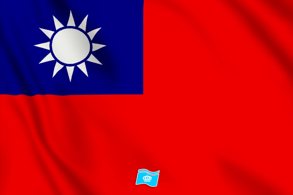 vlag Taiwan 100x70