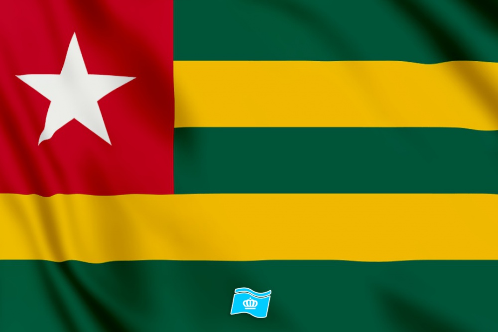 vlag Togo 100x70