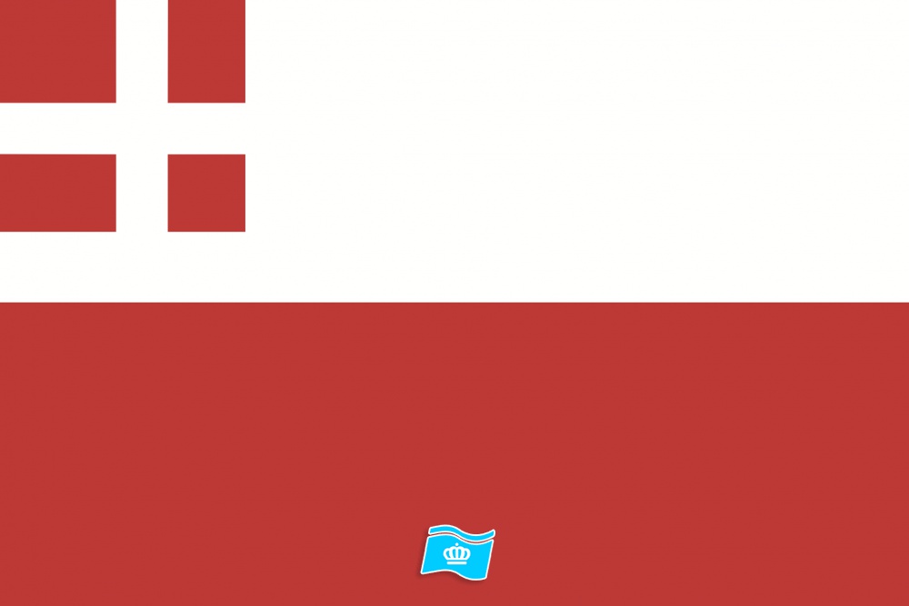 Tweedehands vlag Utrecht 100x150 cm, uitverkoop