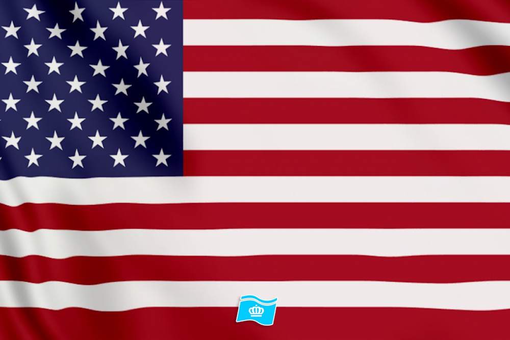 Vlag Verenigde Staten 100x70