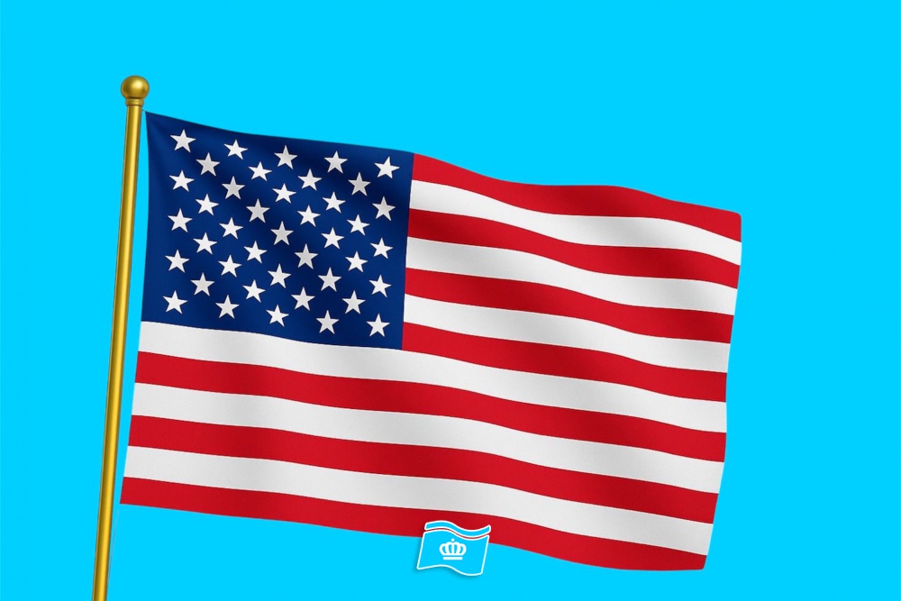 Vlag Verenigde Staten, Amerika, USA 010x015 cm