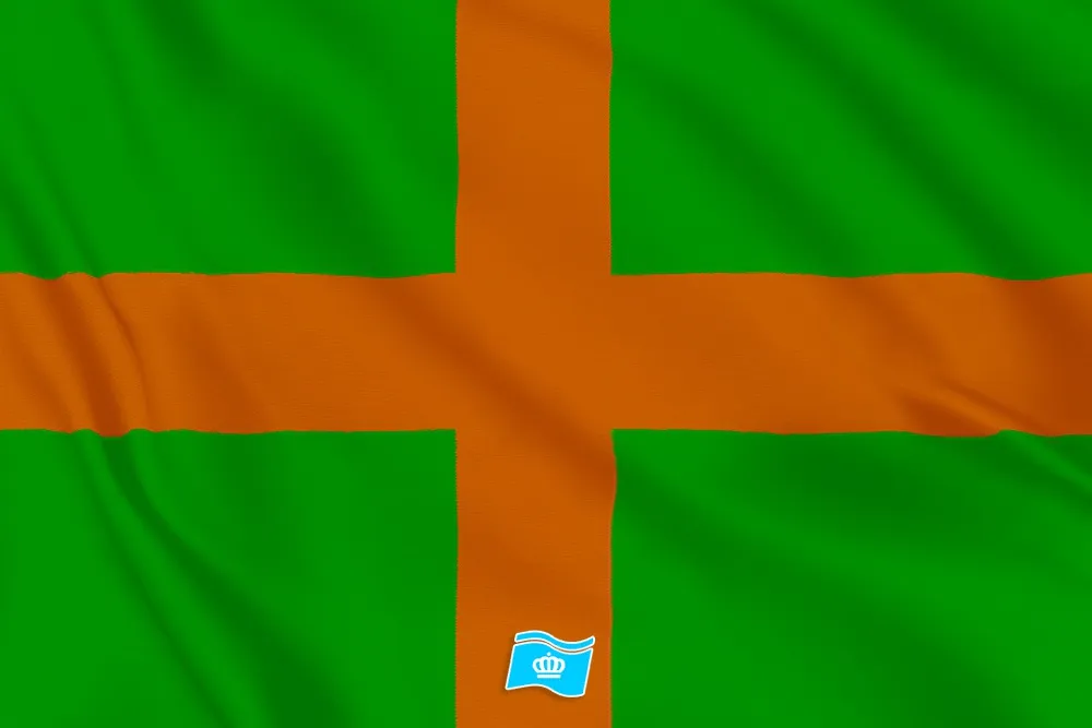 Vlag Vierdaagse/4daagse Nijmegen, uitverkoop 70x100 cm
