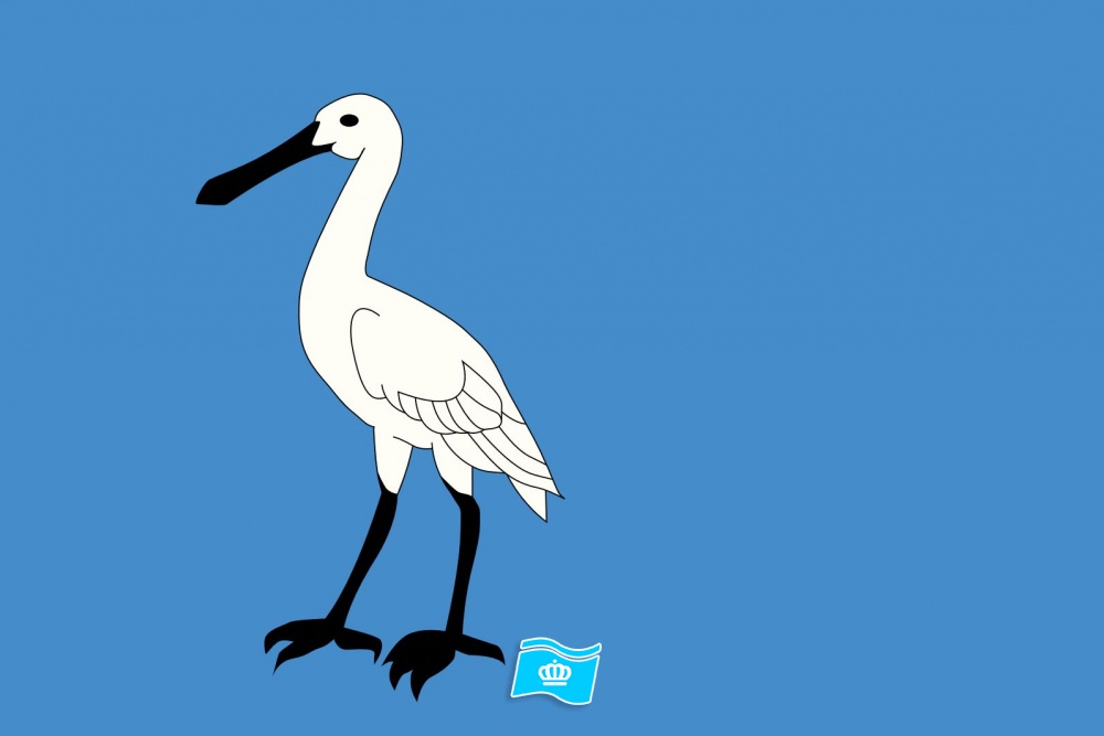 Vlag Wormerland 150x225 cm