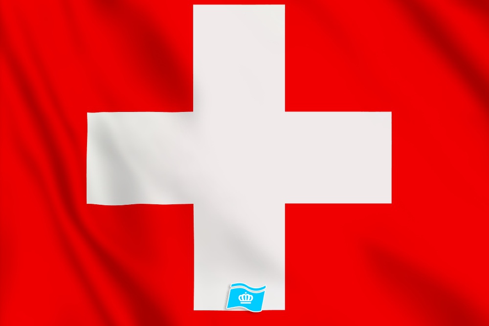 vlag Zwitserland 100x70