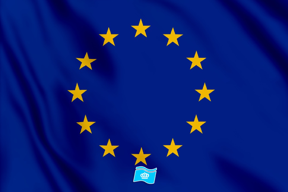 Vlag EU, Europese Unie 100x150 cm