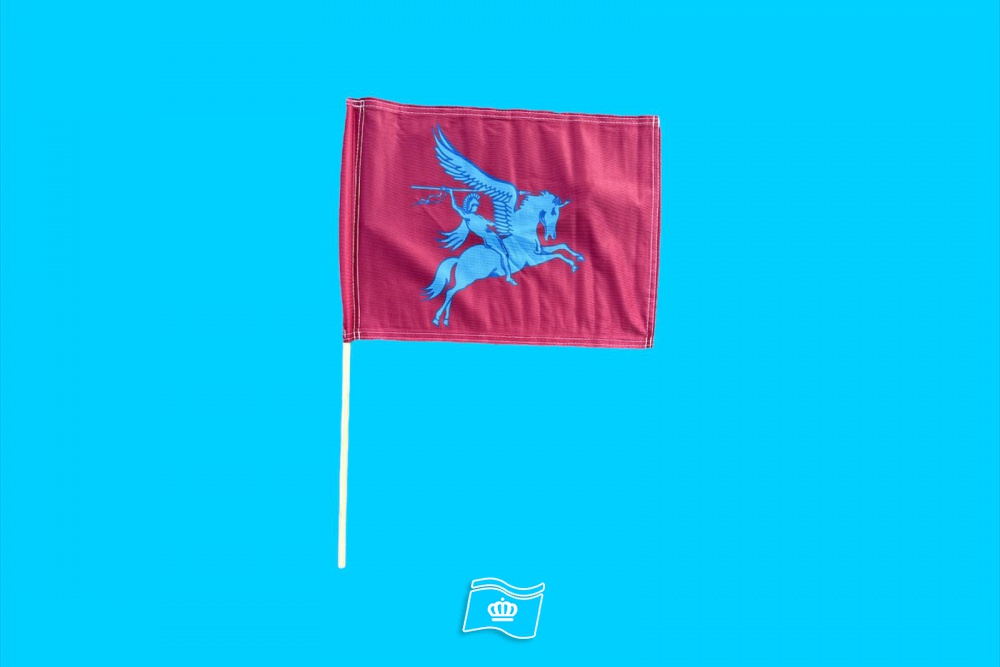 Zwaaivlag Airborne Pegasus 30x40 cm