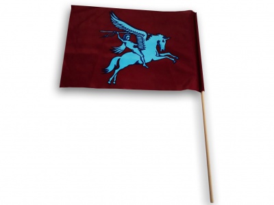 Airborne Pegasus zwaaivlag 30x40 cm