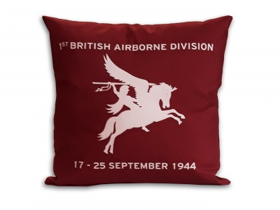 Airborne vlag 1th British Pegasus kussen 30x30 cm