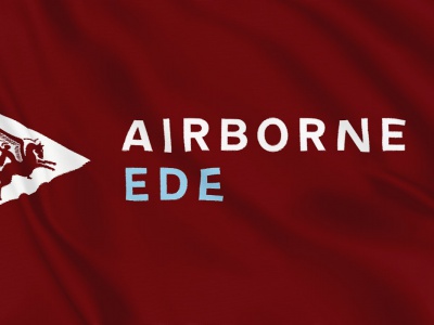 Airborne vlag Ede 100x150 cm