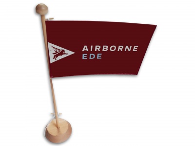 Airborne vlag Ede tafelvlag 10x15 cm