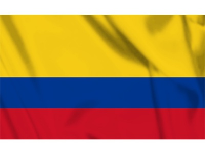 Decoratie Vlag Colombia 100x150 cm