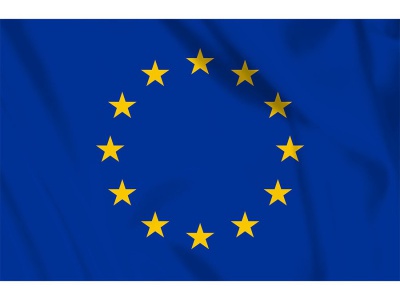 Decoratie Vlag Europa 100x150 cm