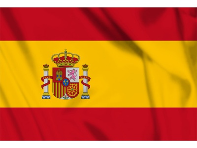 Decoratie Vlag Spanje 100x150 cm