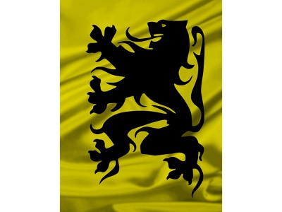 Decoratie Vlag Vlaanderen 100x150 cm