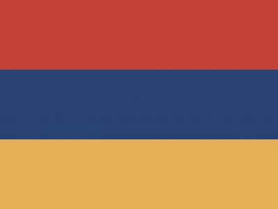 Gebruikte vlag Armenië 150x225 cm, uitverkoop