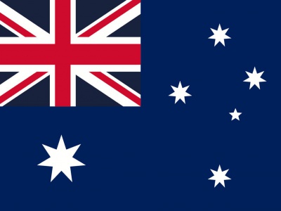 Gebruikte vlag Australië 150x225 cm, uitverkoop