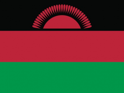 Gebruikte vlag Malawi 100x150 cm, uitverkoop Gebruikte vlag Malawi 100x150 cm, uitverkoop