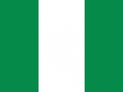 Gebruikte vlag nigeria 150x225 cm, uitverkoop Gebruikte vlag nigeria 150x225 cm, uitverkoop