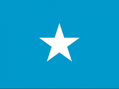 Gebruikte vlag Somalie 150x225 cm, uitverkoop Gebruikte vlag Somalie 150x225 cm, uitverkoop