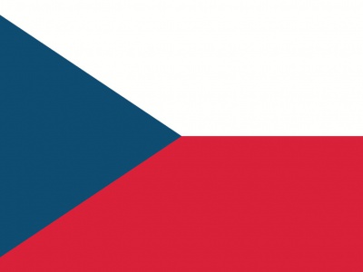 Gebruikte vlag Tsjechie 150x225 cm, uitverkoop Gebruikte vlag Tsjechie 150x225 cm, uitverkoop