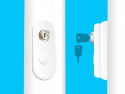 Hijssysteem anti diefstal systeem Conisch Aluminium