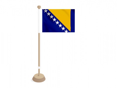 Tafelvlag Bosnië en Herzegovina
