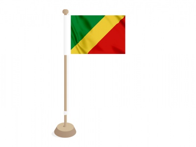 Tafelvlag Congo-Brazzaville 