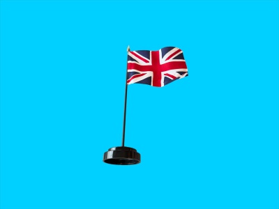 Tafelvlag Engeland, Union Jack + kunststof houder