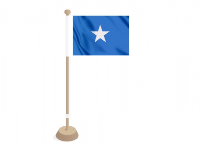 Tafelvlag Somalië 10x15 cm