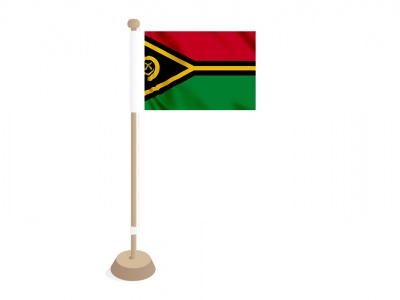 Tafelvlag Vanuatu 10x15 cm